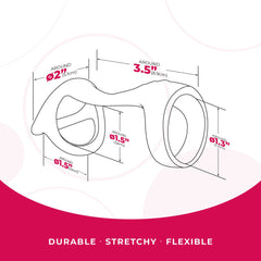 Strap The Balls - Cock Strap with Ball Stretcher