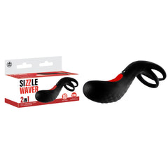 Sizzle Waver Clit Stim Cock Ring