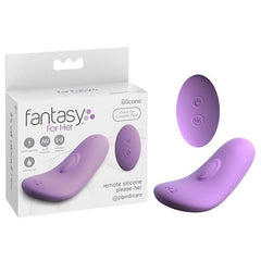 Fantasy For Her Please Her - USB Rechargeable Lay On & Panty Vibe with Remote - Shhh...