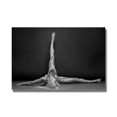 Female form 3 of 3. Studio photography work reprinted onto quality canvas. - Shhh...