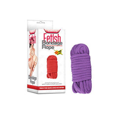 Fetish Bondage Rope - 10 m long Purple - Shhh...