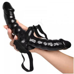 Fetish Fantasy Series - Double-Delight VIBRATING Strap-on - Shhh...