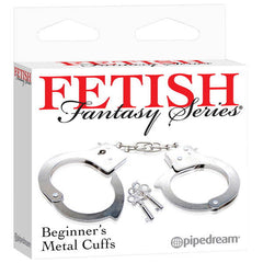 Fetish Fantasy Series Beginner's Metal Cuffs - Metal Hand Cuffs - Shhh...