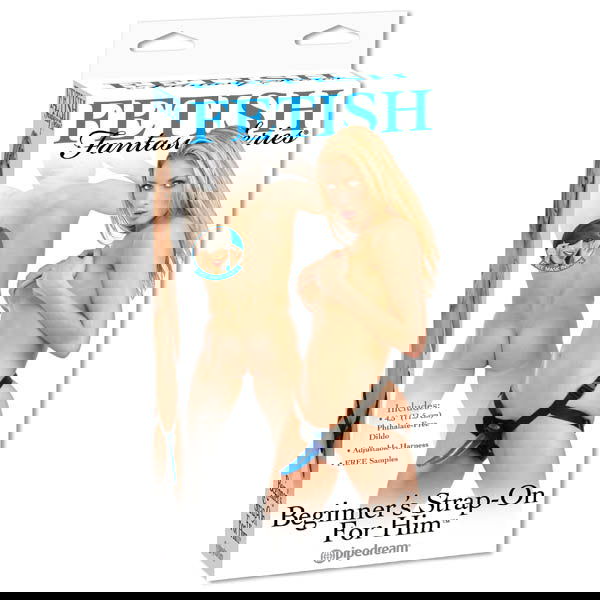 Fetish Fantasy Series Beginner's pegging Strap-On For Him - 11.5 cm - Shhh...