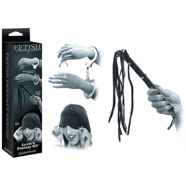 Fetish Fantasy Series Limited Edition Lover's Fantasy 3 pc Bondage Kit - Shhh...