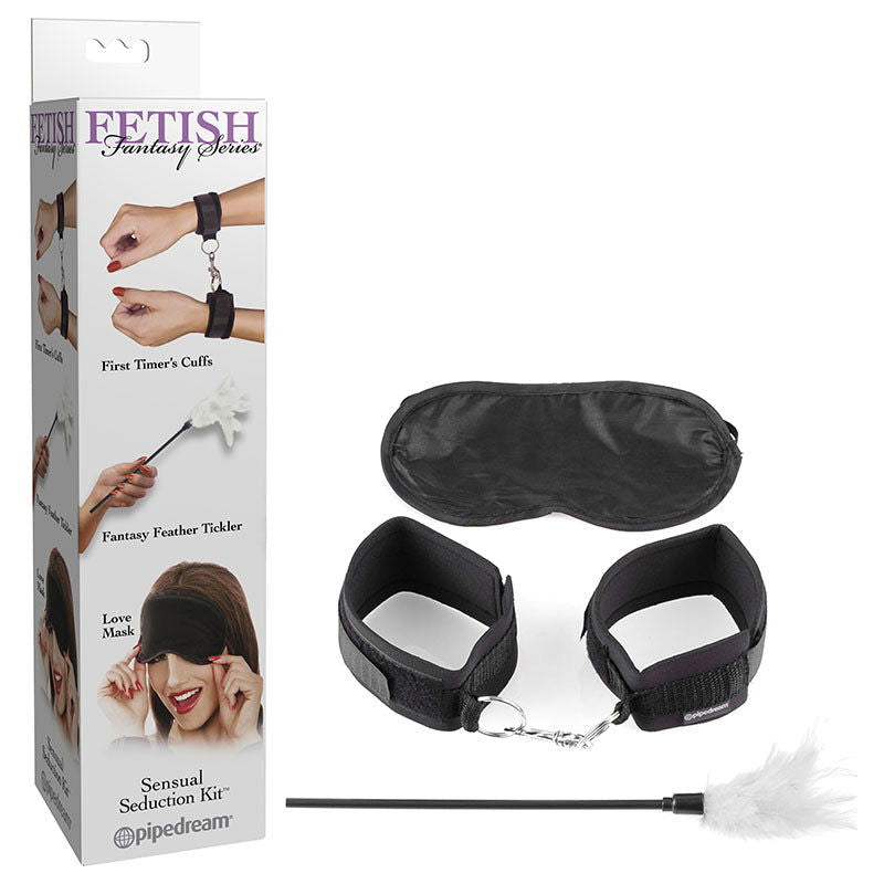 Fetish Fantasy Series Sensual Seduction Kit - 3 Piece Set - Shhh...