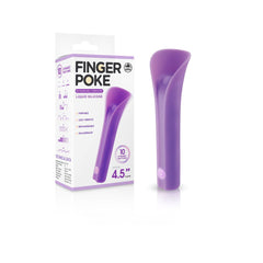 Finger Poke 11cm Rechargeable Stimulator - Purple - Shhh...
