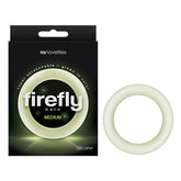 Firefly Halo - Glow In Dark Clear Medium 55 mm Cock Ring - Shhh...