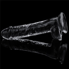 Flawless Clear Bendable Dildo 7.5'' - Shhh...