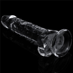 Flawless Clear Bendable Dildo 7.5'' - Shhh...