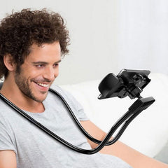 Flexible phone holder desktop or body mount. - Shhh...