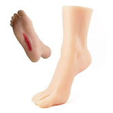 Foot fetish male masturbation device - female foot. - Shhh...