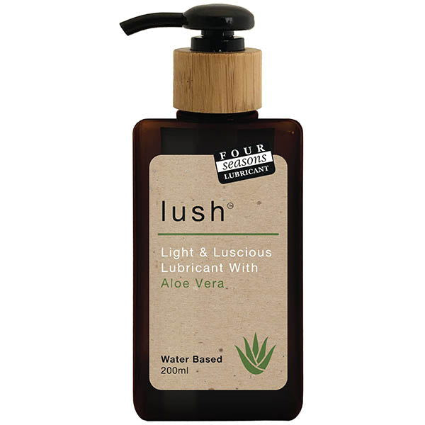 Four Seasons Lush Aloe Vera Water Based Lube - 200ml - Shhh...