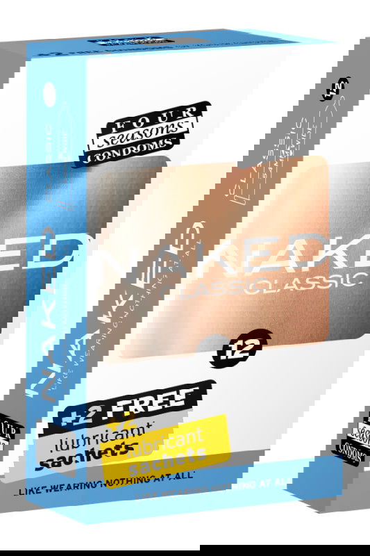 Four Seasons Naked Classic Condom 12 Pc - Shhh...