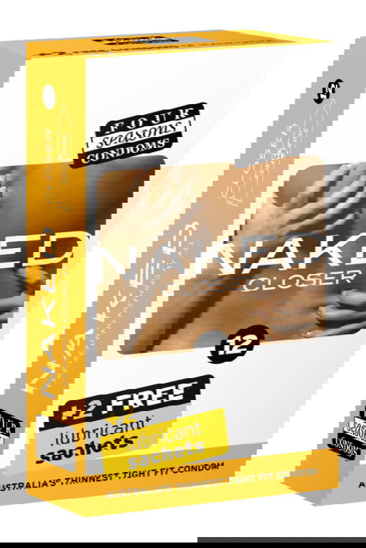 Four Seasons Naked Closer Condom 12 Pc - Shhh...