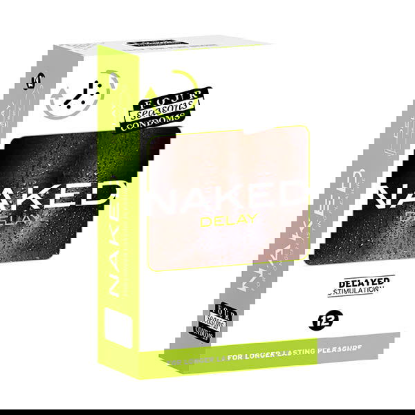 Four Seasons Naked Delay - Ultra Thin Condoms - 12 Pack - Shhh...