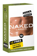Four Seasons Naked Larger Condom 12 Pc - Shhh...