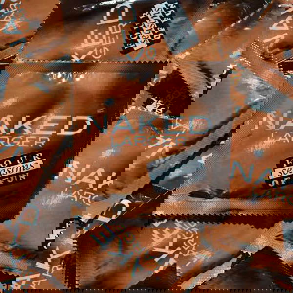 Four Seasons Naked Larger Condoms - Bulk Box of 144 - Shhh...