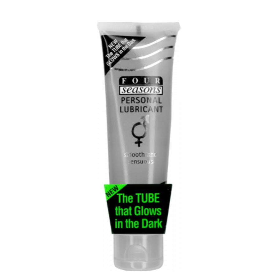 Four Seasons lube with Glow in the Dark tube - 100ml - Shhh...