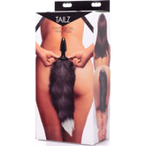 Fox Tail Anal Plug Grey - Shhh...
