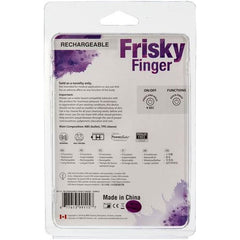 Frisky Finger Rechargeable Purple - Shhh...