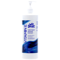 Wet Stuff PLAIN Vitamin E Charged Water Based Lubricant - 1 kg Pump Pack