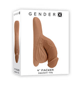 Gender X 4'' PACKER - Medium - Tan 10 cm Packer