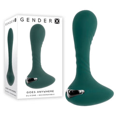 Gender X GOES ANYWHERE - 12.4 cm USB Rechargeable Vibrator