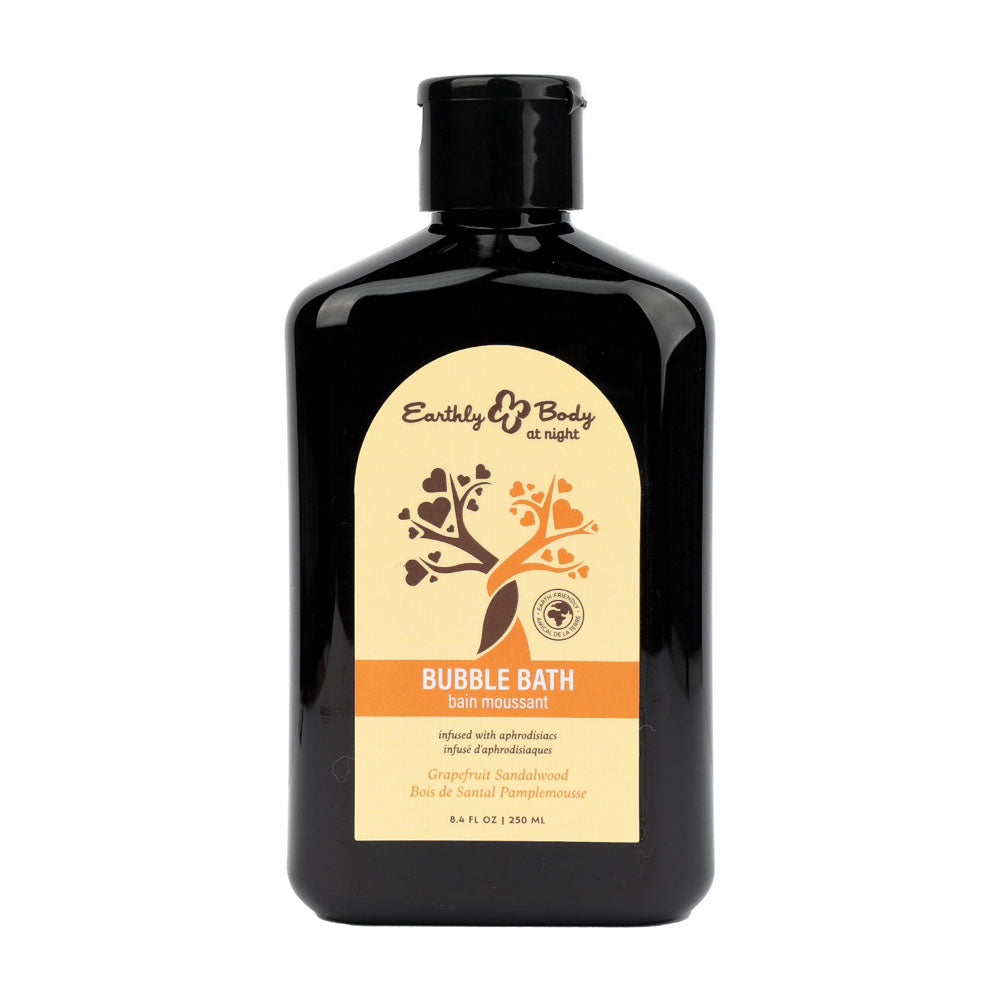 EB Hemp Seed Bubble Bath GRAPEFRUIT SANDALWOOD - 250 ml - Grapefruit Sandalwood Scented Bubble Bath - 250 ml Bottle