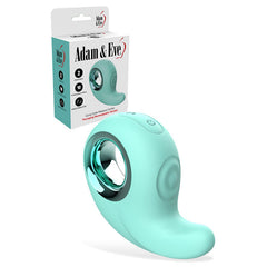 Adam & Eve CURVY CUTIE USB Rechargeable Tapping Stimulator - Green