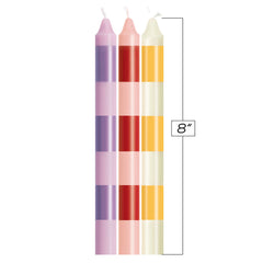 The 9's Make Me Melt Drip Candle 3-Pk - Pastellines - Pastel Drip Candles - 3 Pack
