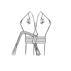 Adam & Eve BONDAGE ROPE - 3 metre (10 feet) - Black Bondage Rope - 3 metre Length