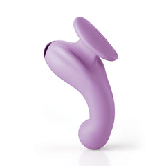JimmyJane Curved Gripp G-Spot Finger Vibe - Purple