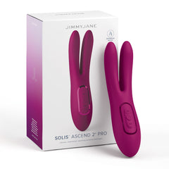 JimmyJane Solis Ascend 2 PRO Flexible Twin Arm Vibrator - Purple
