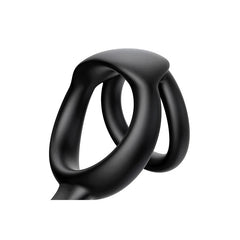 Adam & Eve THE GREAT EXPANDER - Black 14 cm USB Rechargeable Thrusting & Expanding Prostate Massager with Wireless Remote