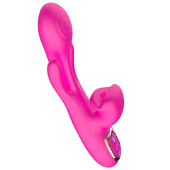 Adam & Eve THE HYPER WAVE - Pink - Pink 22.9 cm USB Rechargeable Rabbit Vibrator
