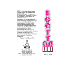 Booty Call Lube 118ml