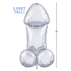Glitterati Giant Penis Balloon