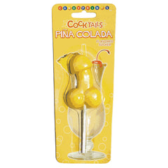 Cocktail Suckers - Pina Colada Flavour Lollipop