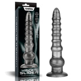 King Sized Vibrating Vibrax Slider - Grey 32.3 cm (12.5'') USB Rechargeable Vibrating Dildo