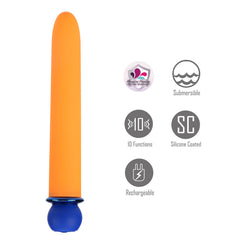 Maia RORI Orange 15.2 cm USB Rechargeable XL Bullet