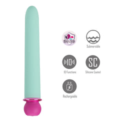 Maia RORI Teal 15.2 cm USB Rechargeable XL Bullet
