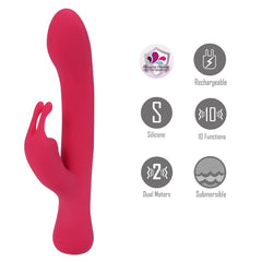 Maia ZARA 17.1 cm USB Rechargeable Rabbit Vibrator