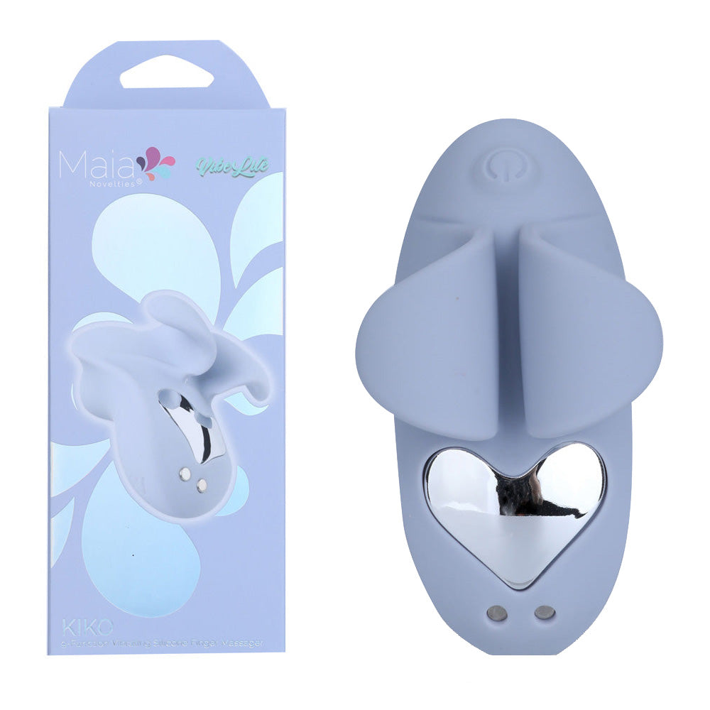 Maia KIKO - Lilac USB Rechargeable Vibrating Finger Stimulator