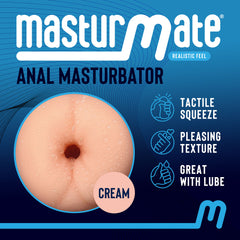 Masturmate - Butt - Cream - Anal Stroker