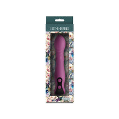 Lust-n-Dreams - Cadence - Blush -  18.2 cm USB Rechargeable Thrusting & Sliding Vibrator