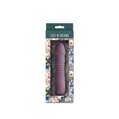Lust-n-Dreams - Poise - Mauve -  17.3 cm USB Rechargeable Thrusting Vibrator