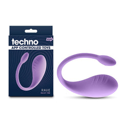 Techno - Rave - - USB Rechargeable Vibrator with App Control