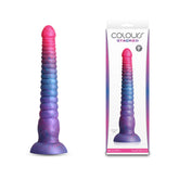 Colours Stacked - 9'' Dildo - Pink/Blue - Pink/Blue 23 cm Fantasy Dildo