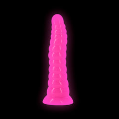 Firefly Nymph 18.8cm Glow in Dark Dildo - Pink